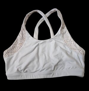 Alo Patina Laser Cut Sports Bra